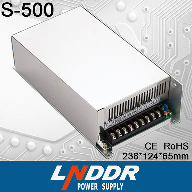 供應s 500W24V單路輸出開關(guān) 電源 led 電源 、 24V直流 電源